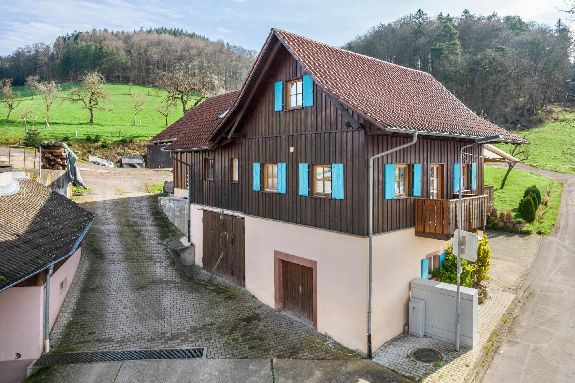 Ziegelhof Lägenhet Schuttertal Exteriör bild